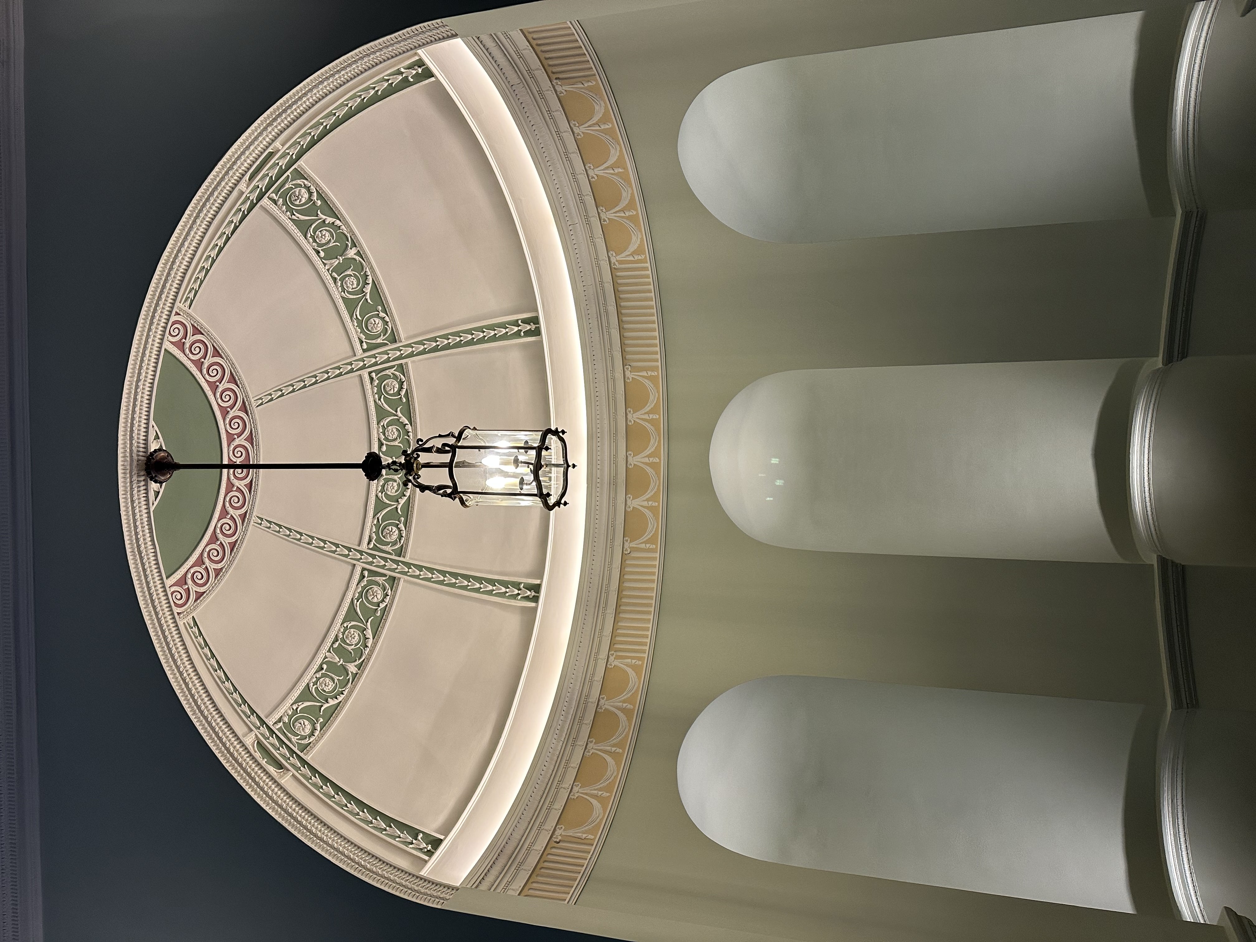 Restoration of a Robert Adam room