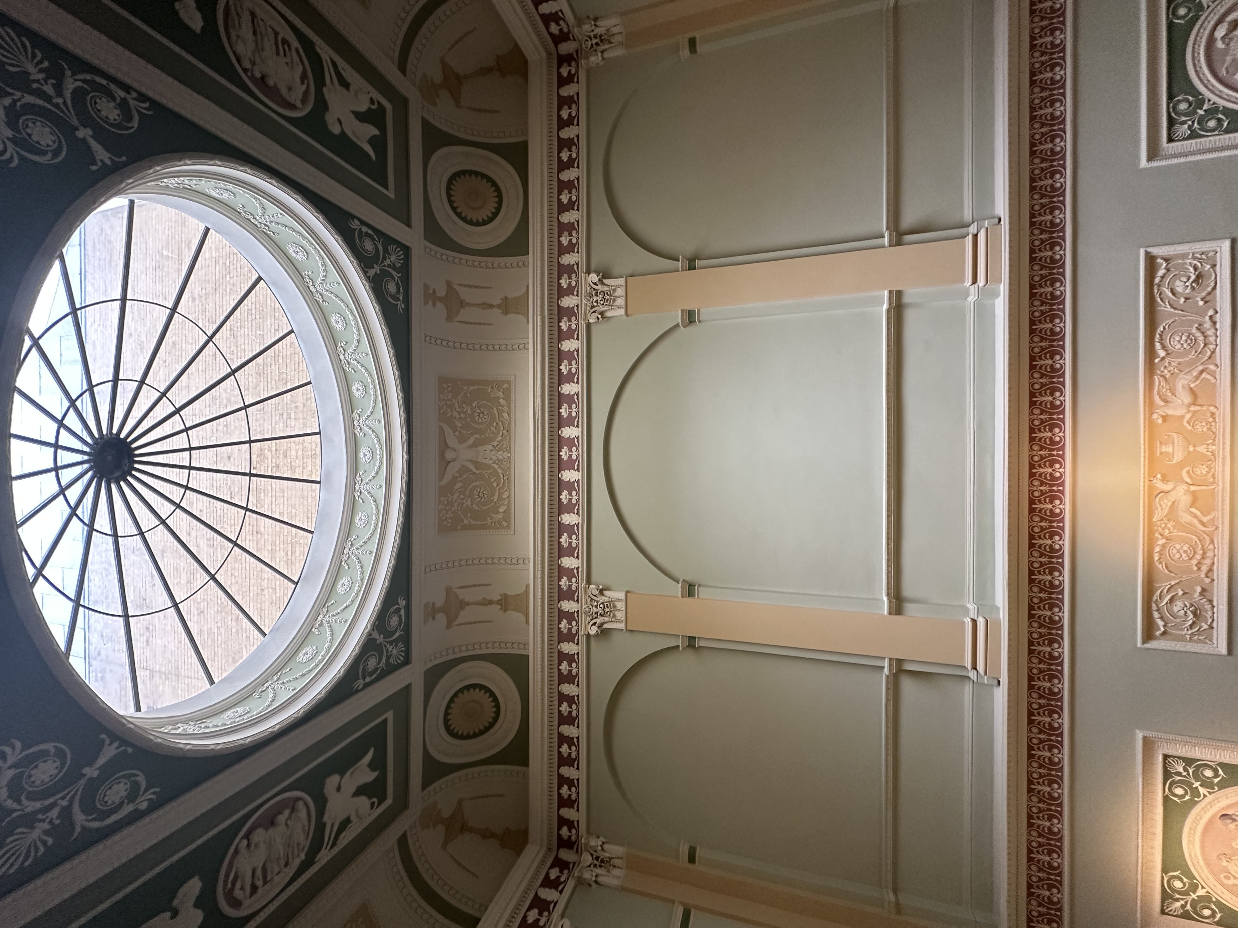 A restored Robert Adam Stairwell