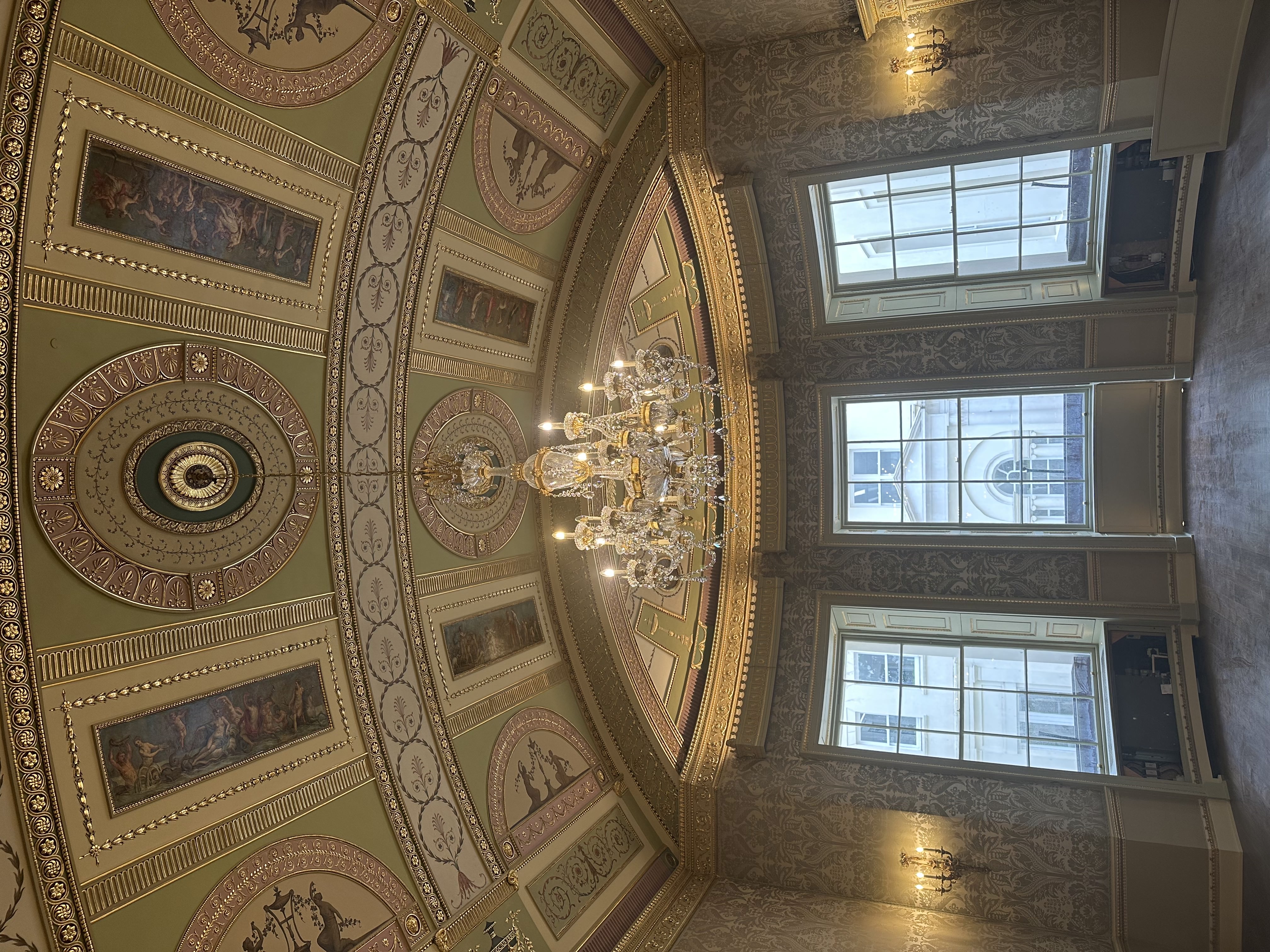 Restoration of a Robert Adam room