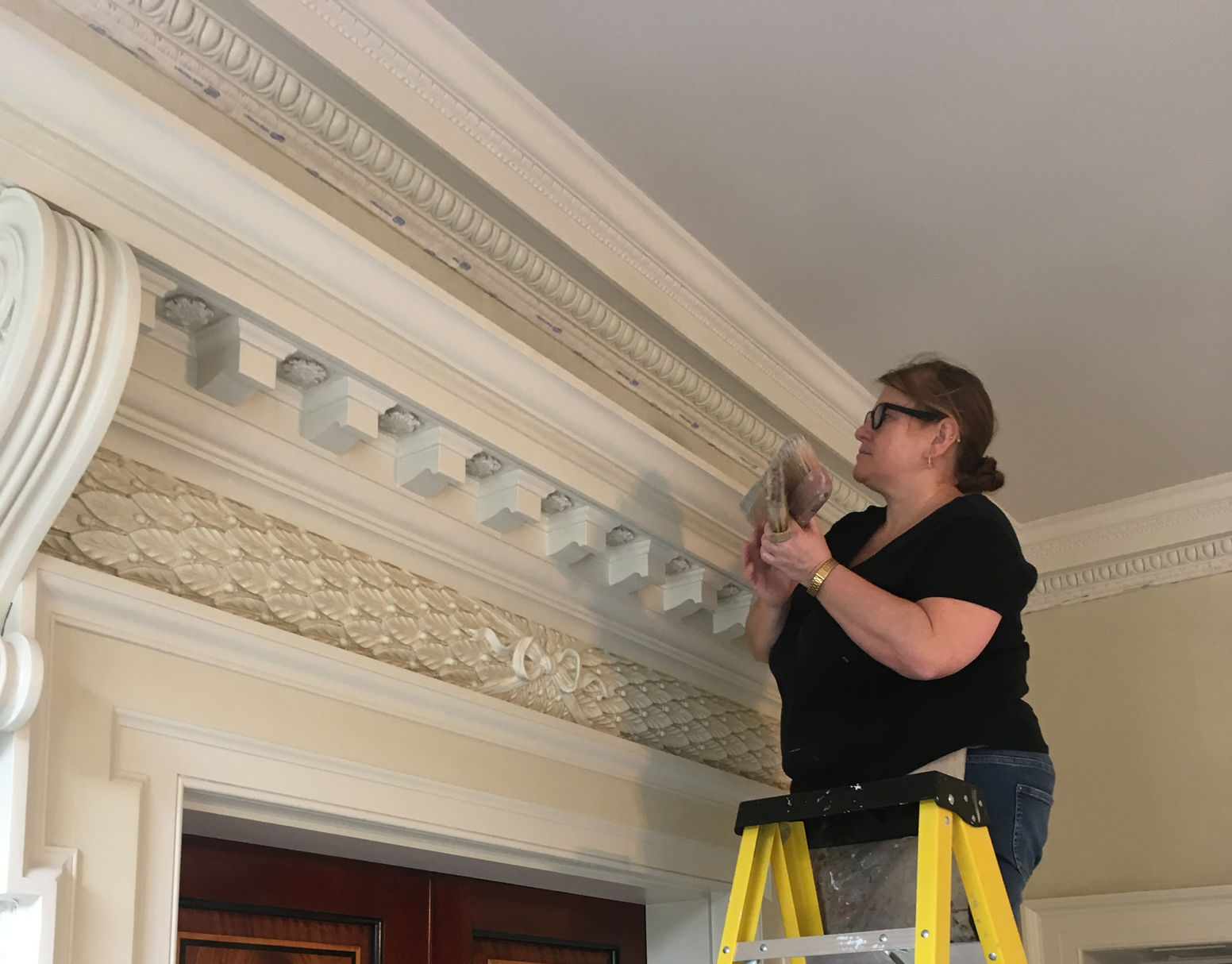 Reinstatement of historic decorative scheme
