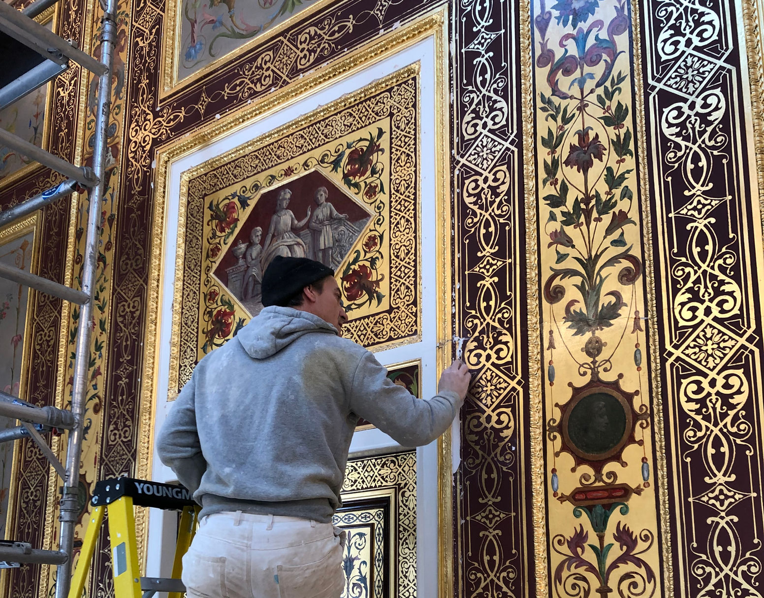 Restoration of historic decorative scheme