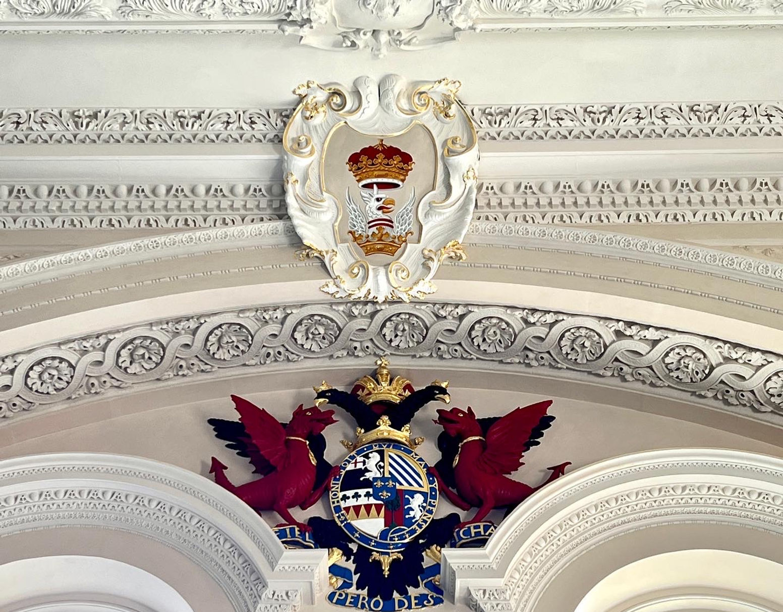 Redecoration of Blenheim Palace chapel