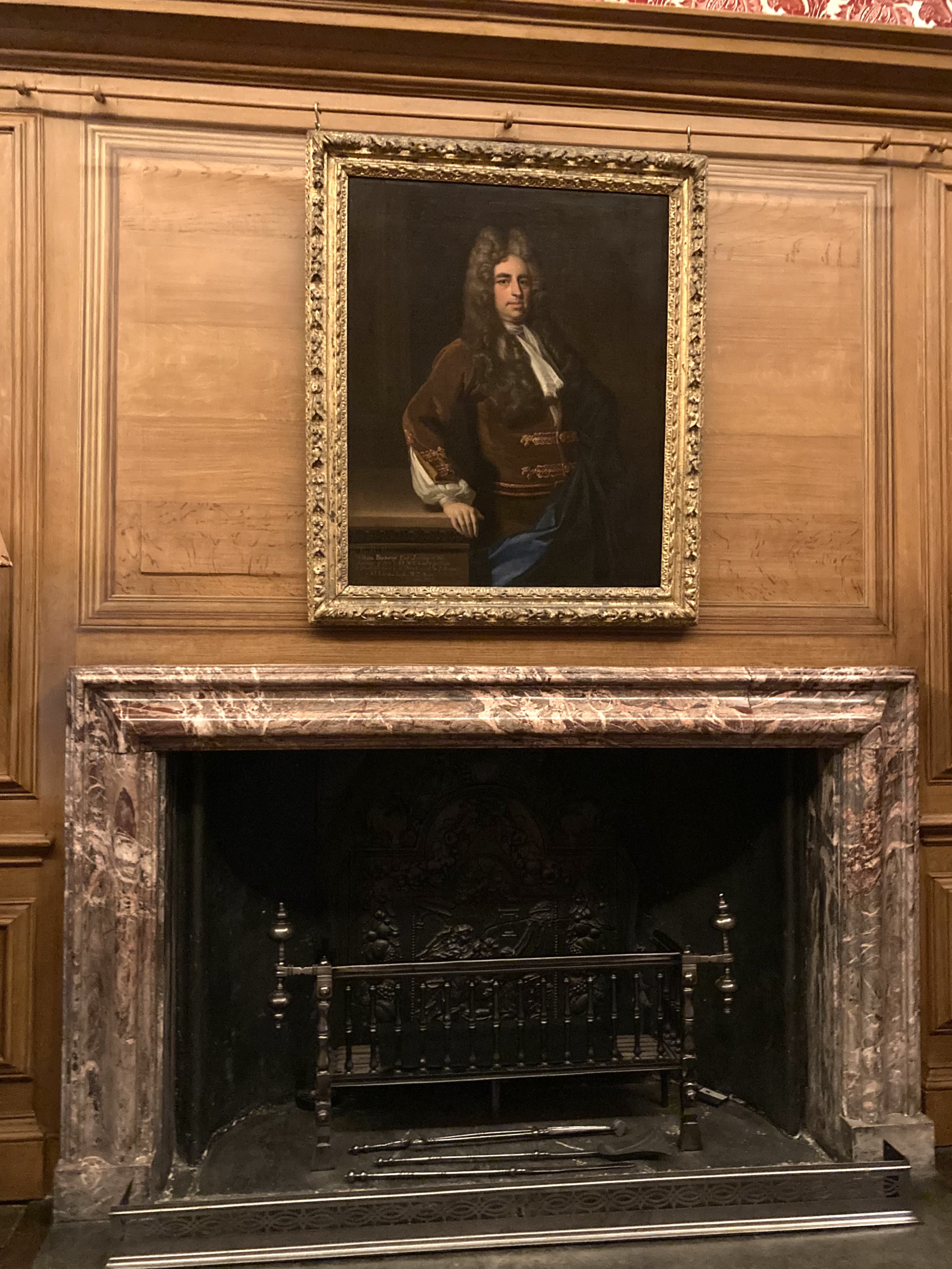 Faux oak paneling for the National Trust to match existing